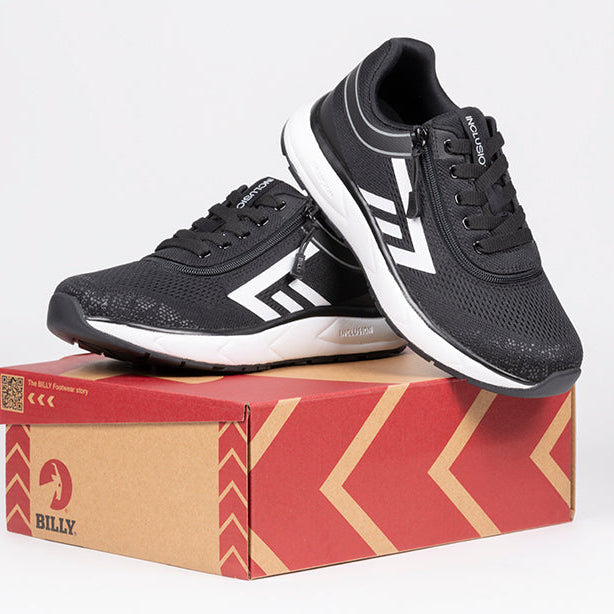 Women's Black/White BILLY Sport Inclusion Athletic Sneakers