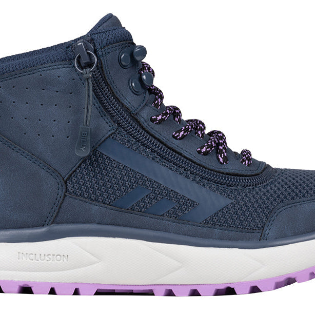 Women's Navy/Purple BILLY Inclusion Trail Boots