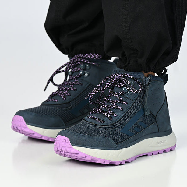 Women's Navy/Purple BILLY Inclusion Trail Boots