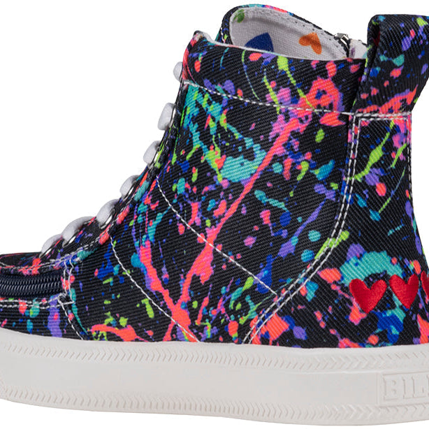 Sasha Splatter BILLY Classic Lace High Tops