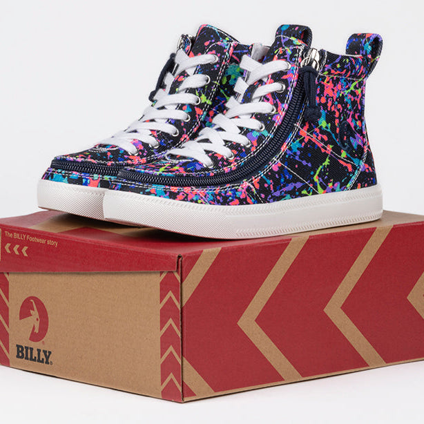 Sasha Splatter BILLY Classic Lace High Tops