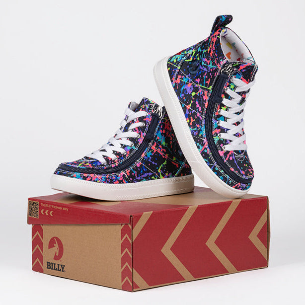 Sasha Splatter BILLY Classic Lace High Tops