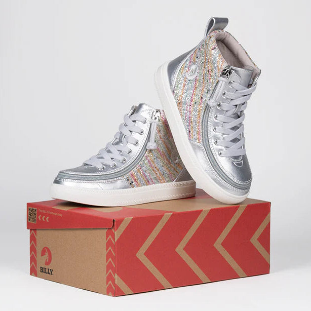 Silver Rainbow BILLY Classic Lace High Tops