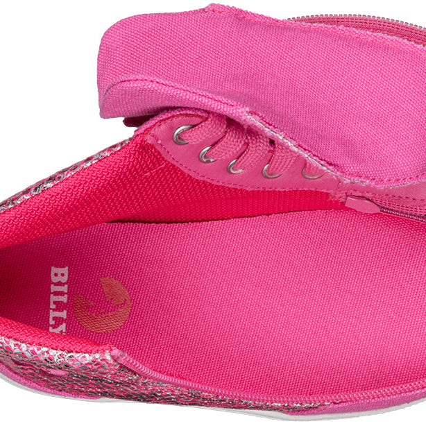 Fuchsia Snake BILLY Classic D|R II High Tops