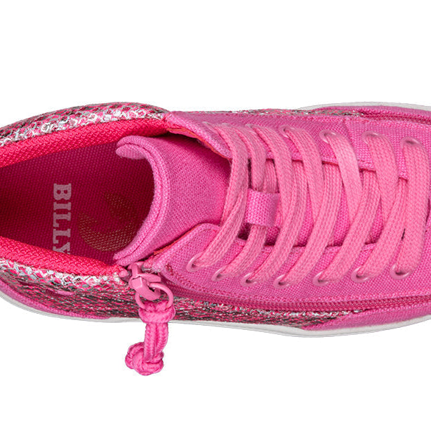 Fuchsia Snake BILLY Classic D|R II High Tops