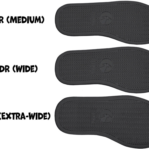 Black to the Floor BILLY D|R II Short Wrap High Tops