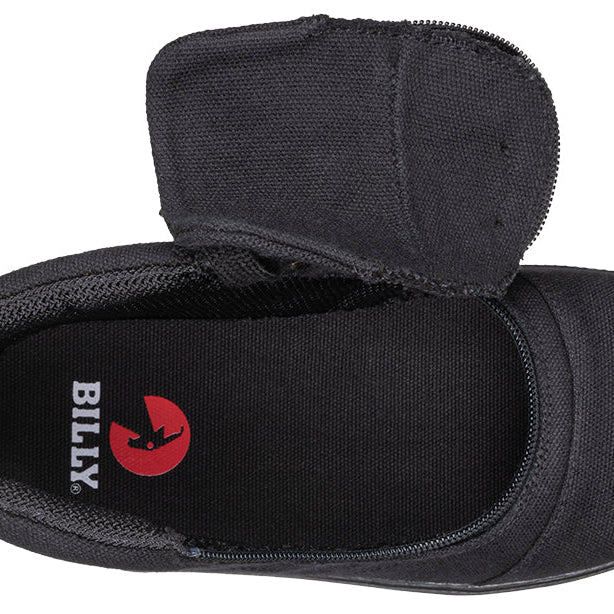 Black to the Floor BILLY D|R II Short Wrap High Tops