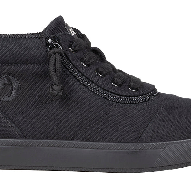 Black to the Floor BILLY D|R II Short Wrap High Tops