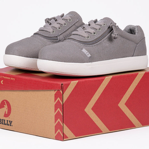 Dark Grey BILLY D|R II Short Wrap Low Tops