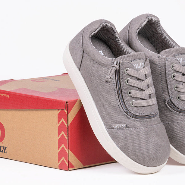 Dark Grey BILLY D|R II Short Wrap Low Tops