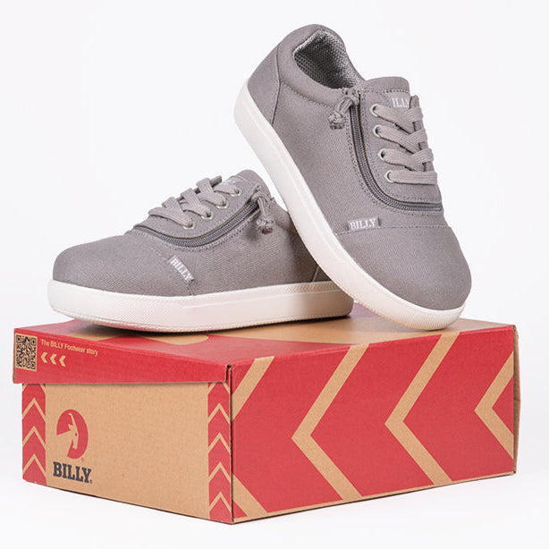 Dark Grey BILLY D|R II Short Wrap Low Tops