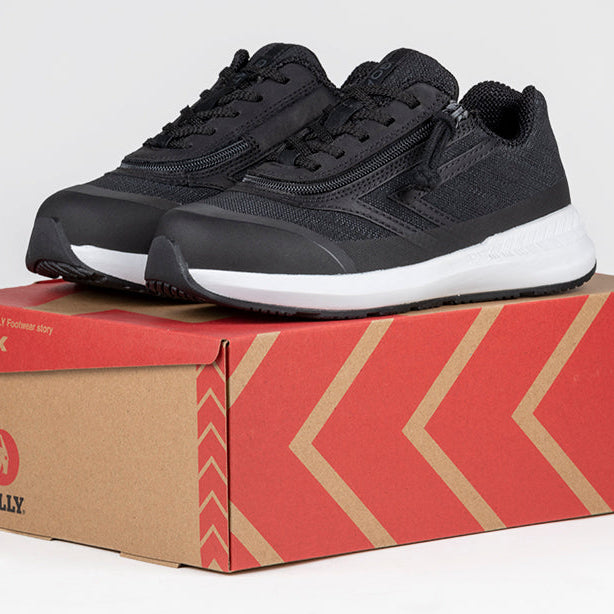 Black BILLY Goat AFO-Friendly Shoes