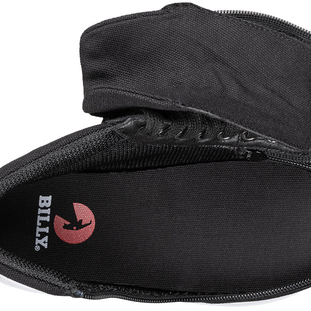 Black BILLY Goat Classic High Top AFO-Friendly Shoes