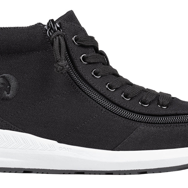 Black BILLY Goat Classic High Top AFO-Friendly Shoes