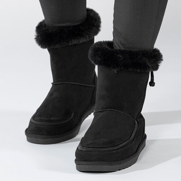 Black BILLY Cozy Boots - BILLY Footwear® Canada