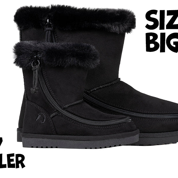 Black BILLY Cozy Boots - BILLY Footwear® Canada