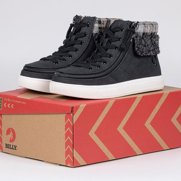 Black BILLY Cuffs - BILLY Footwear® Canada