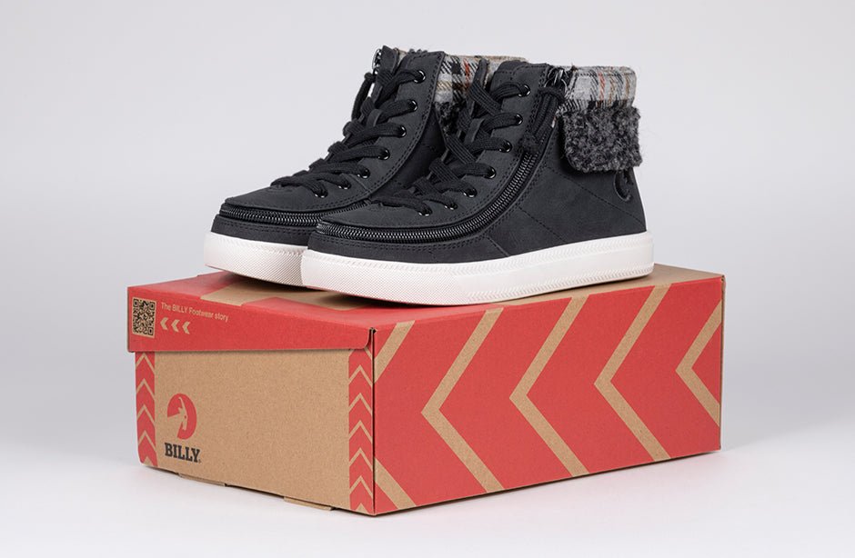 Black BILLY Cuffs - BILLY Footwear® Canada