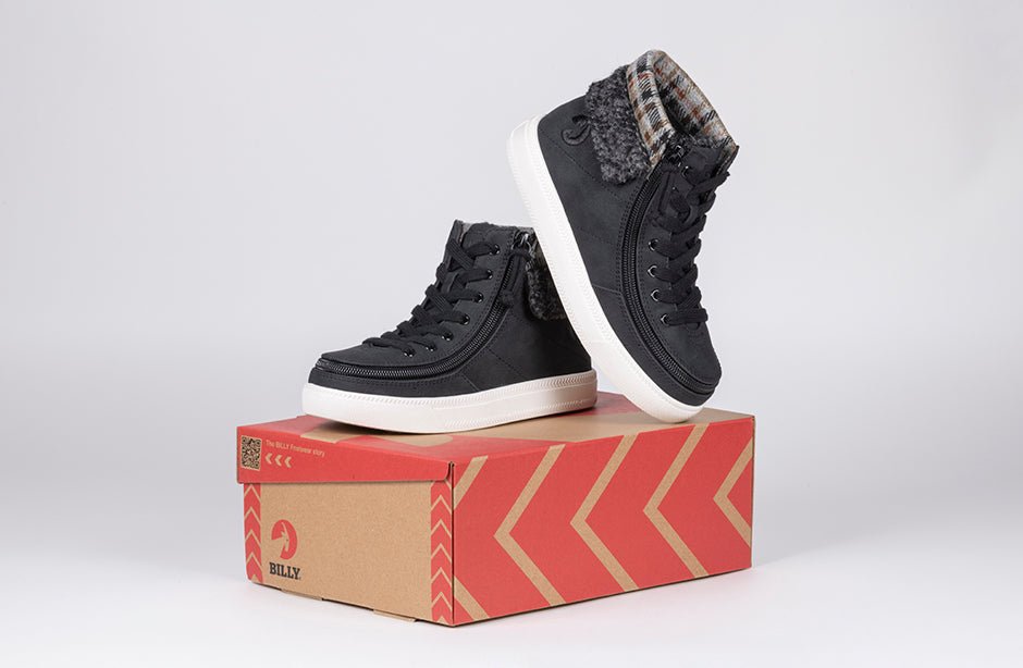 Black BILLY Cuffs - BILLY Footwear® Canada