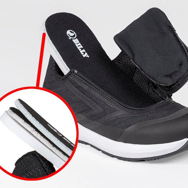 Black BILLY Goat AFO-Friendly Shoes - BILLY Footwear® Canada