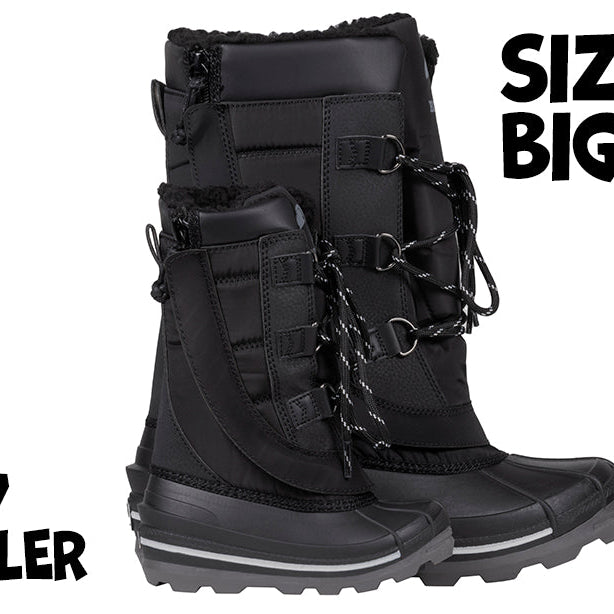 Black BILLY Ice Winter Boots - BILLY Footwear® Canada