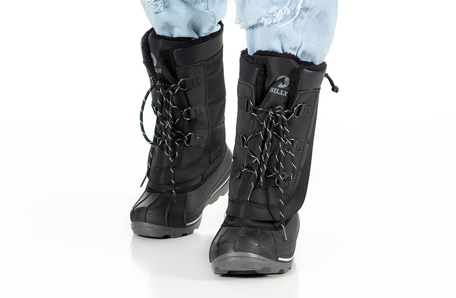 Black BILLY Ice Winter Boots - BILLY Footwear® Canada