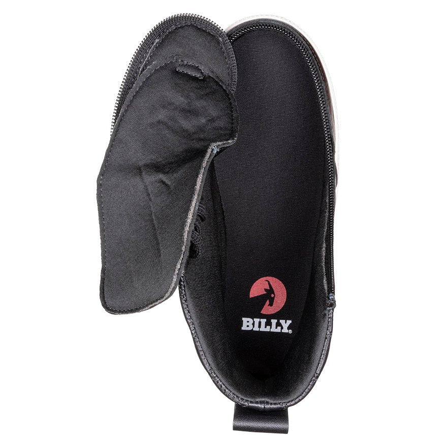 Black Leather BILLY Quilt High Tops - BILLY Footwear® Canada