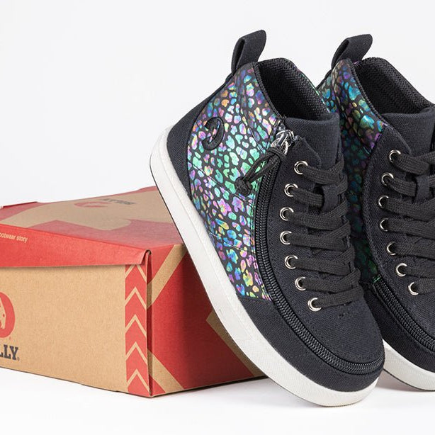Black Leopard BILLY Classic D|R II High Tops - BILLY Footwear® Canada