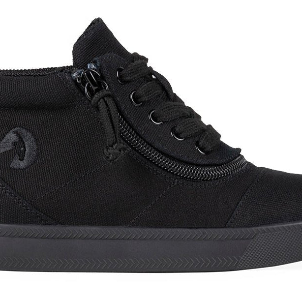 Men's Black to the Floor BILLY D|R Short Wrap High Tops