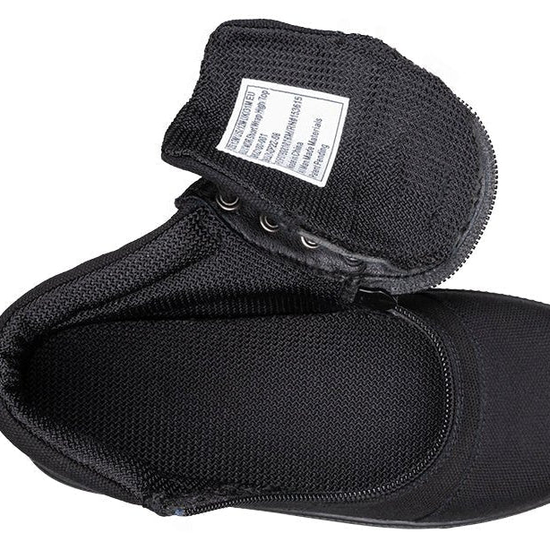 Men's Black to the Floor BILLY D|R Short Wrap High Tops