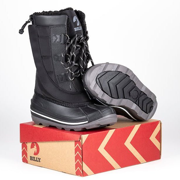 Black/Black BILLY Ice II Winter Boots - BILLY Footwear® Canada