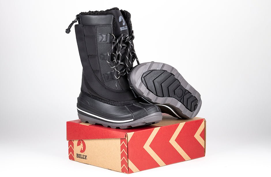 Black/Black BILLY Ice II Winter Boots - BILLY Footwear® Canada