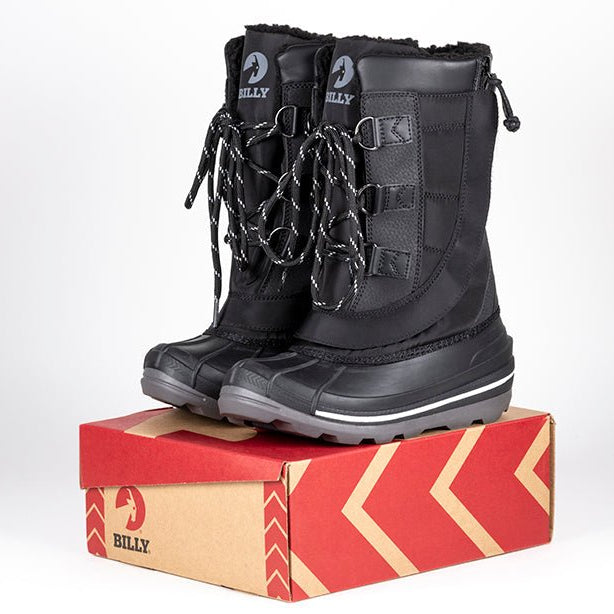 Black/Black BILLY Ice II Winter Boots - BILLY Footwear® Canada