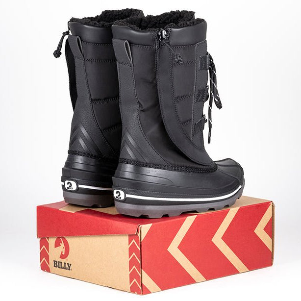 Black/Black BILLY Ice II Winter Boots - BILLY Footwear® Canada