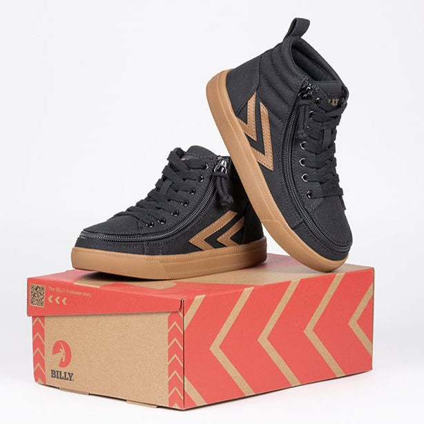 Black/Gum BILLY CS Sneaker High Tops - BILLY Footwear® Canada