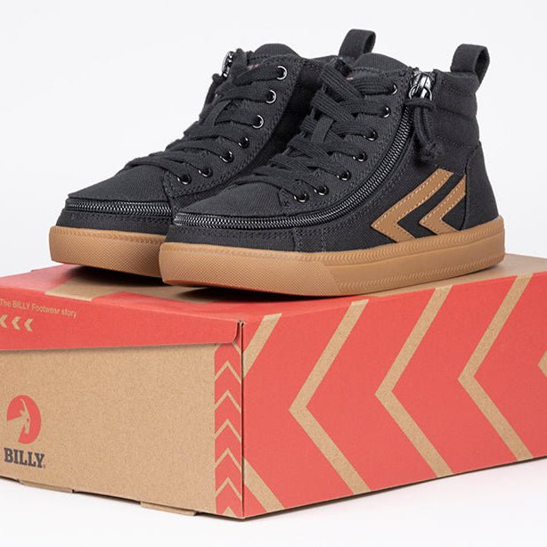 Black/Gum BILLY CS Sneaker High Tops - BILLY Footwear® Canada
