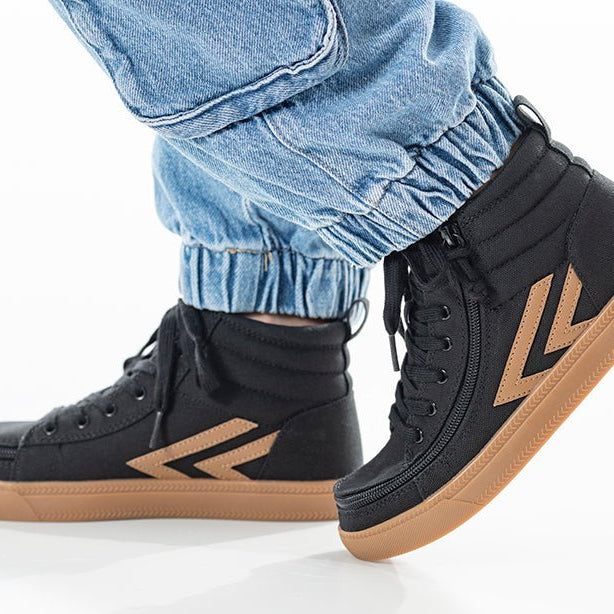 Black/Gum BILLY CS Sneaker High Tops - BILLY Footwear® Canada