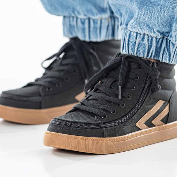 Black/Gum BILLY CS Sneaker High Tops - BILLY Footwear® Canada