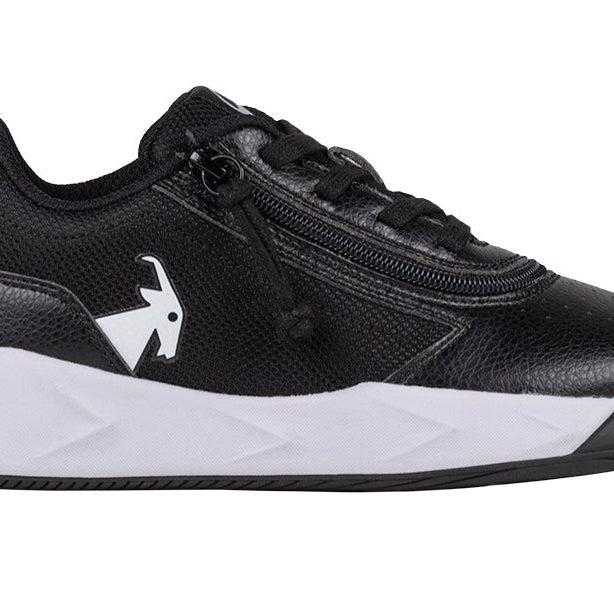 Black/White BILLY Sport Court Athletic Sneakers - BILLY Footwear® Canada