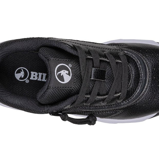 Black/White BILLY Sport Court Athletic Sneakers - BILLY Footwear® Canada