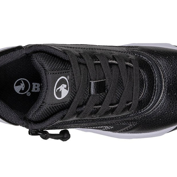 Black/White BILLY Sport Hoop Athletic Sneakers - BILLY Footwear® Canada