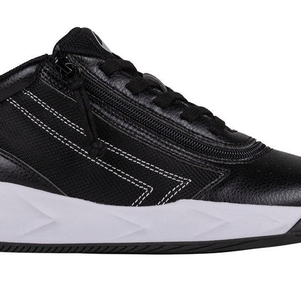 Black/White BILLY Sport Hoop Athletic Sneakers - BILLY Footwear® Canada