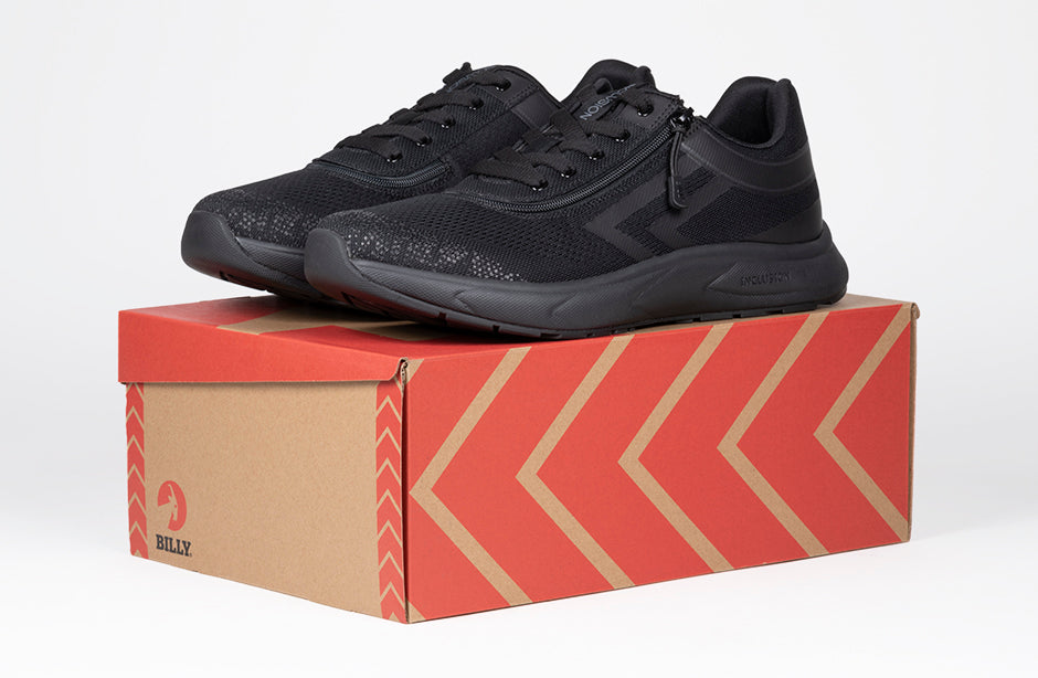 Men's Black to the Floor BILLY Sport Inclusion Too Athletic Sneakers