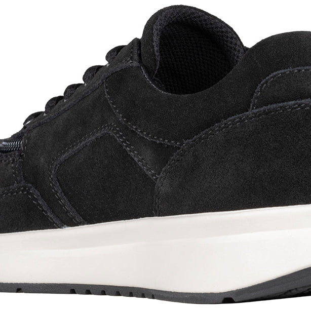Women's Black Suede BILLY Comfort Joggers