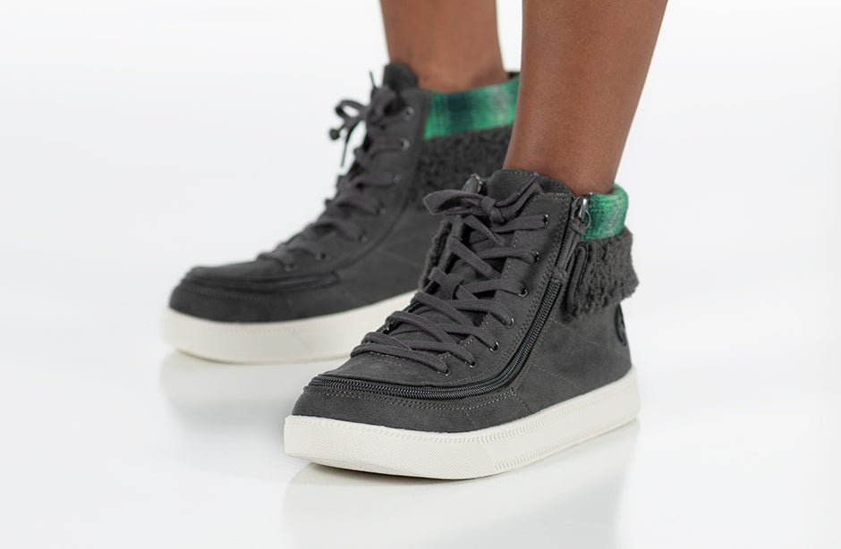 Charcoal BILLY Cuffs - BILLY Footwear® Canada