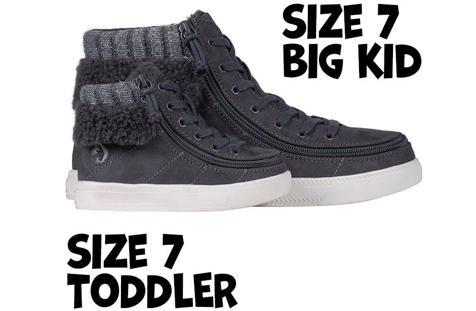 Charcoal Grey BILLY Cuffs - BILLY Footwear® Canada