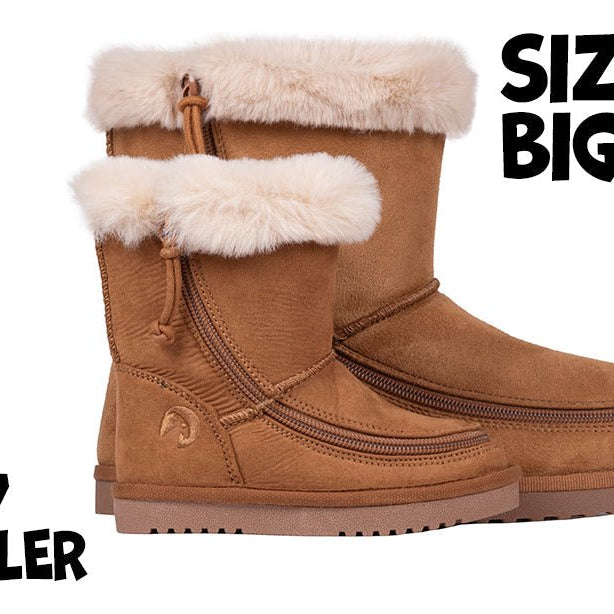 Chestnut BILLY Cozy Boots - BILLY Footwear® Canada