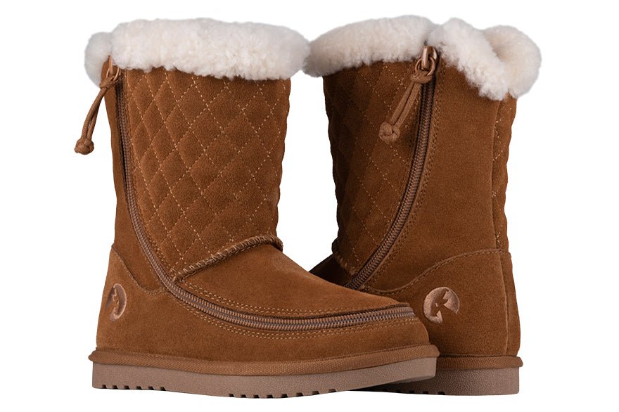 Chestnut BILLY Cozy Quilt Lux Boots - BILLY Footwear® Canada