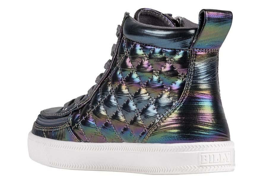 Graphite Rainbow BILLY Classic Quilt High Tops - BILLY Footwear® Canada