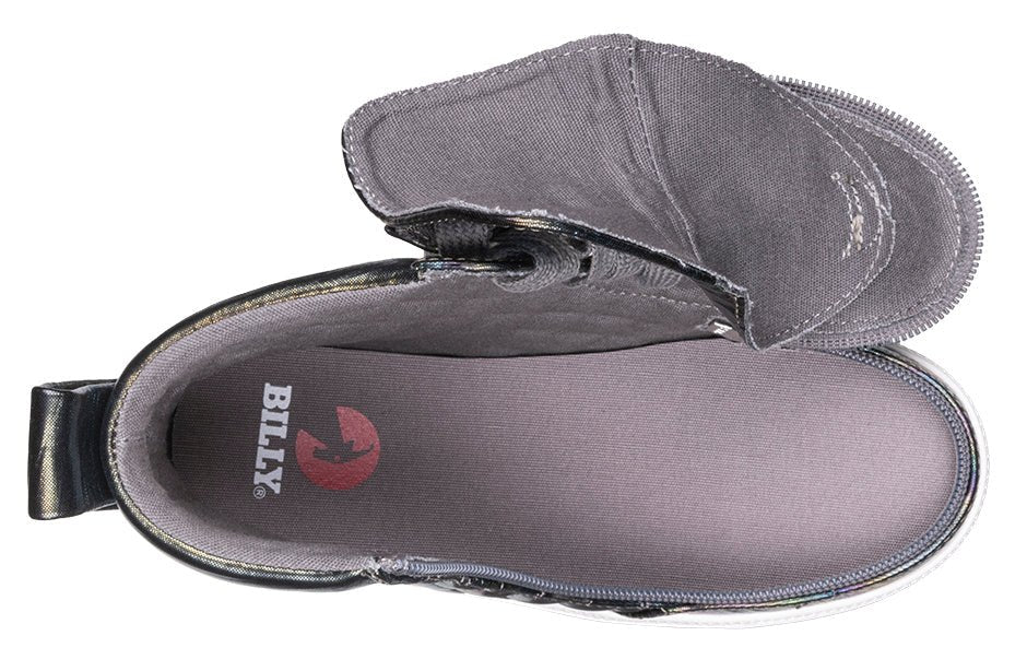 Graphite Rainbow BILLY Classic Quilt High Tops - BILLY Footwear® Canada